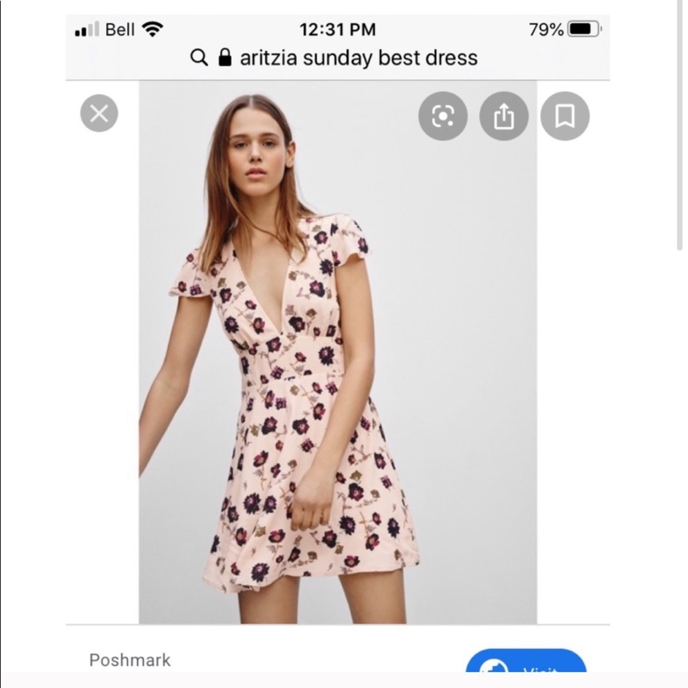Aritzia Sunday Best Rand Dress. Like new!